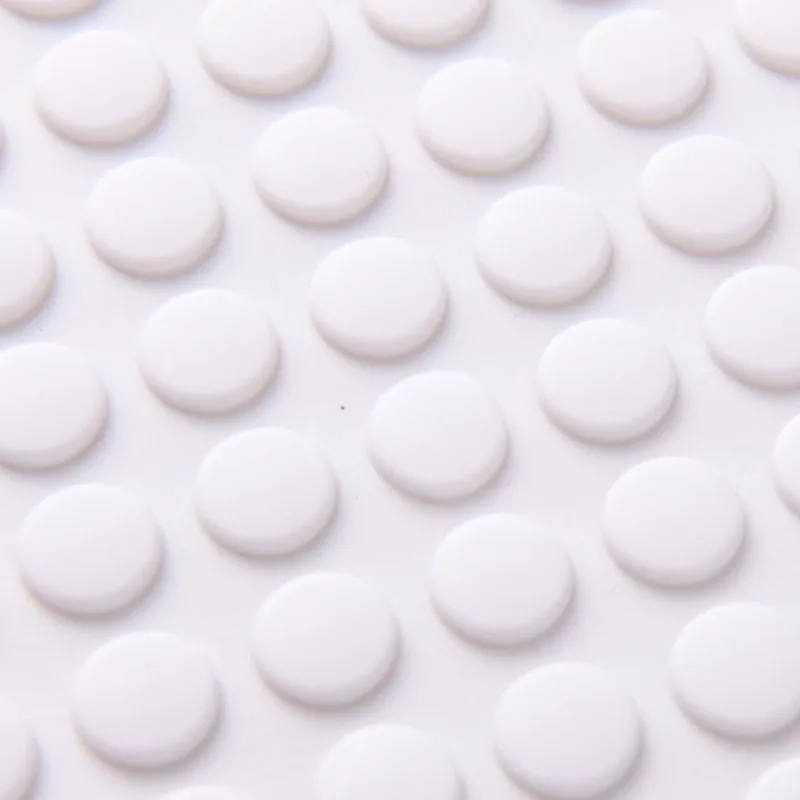 Silicone furniture pads 200Pcs 8x2.2MM protective silicone rubber feet pads laptop cabinet door bumpers furniture foot protector shock absorber rubber furniture pads