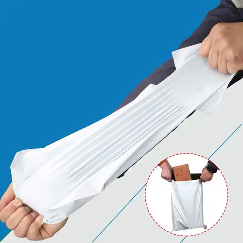 50pcs/Lots White Courier Bag Express Envelope Storage Bags Mail Bag Mailing Bags Self Adhesive Seal Plastic Packaging Pouch - Image 4