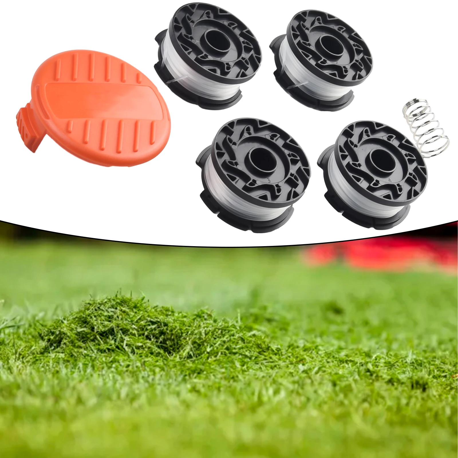 

Колпачок для шпули Strimmer, пружина для газонокосилки Black And Decker, катушка для триммера GH400, GH500, GH600, LST300