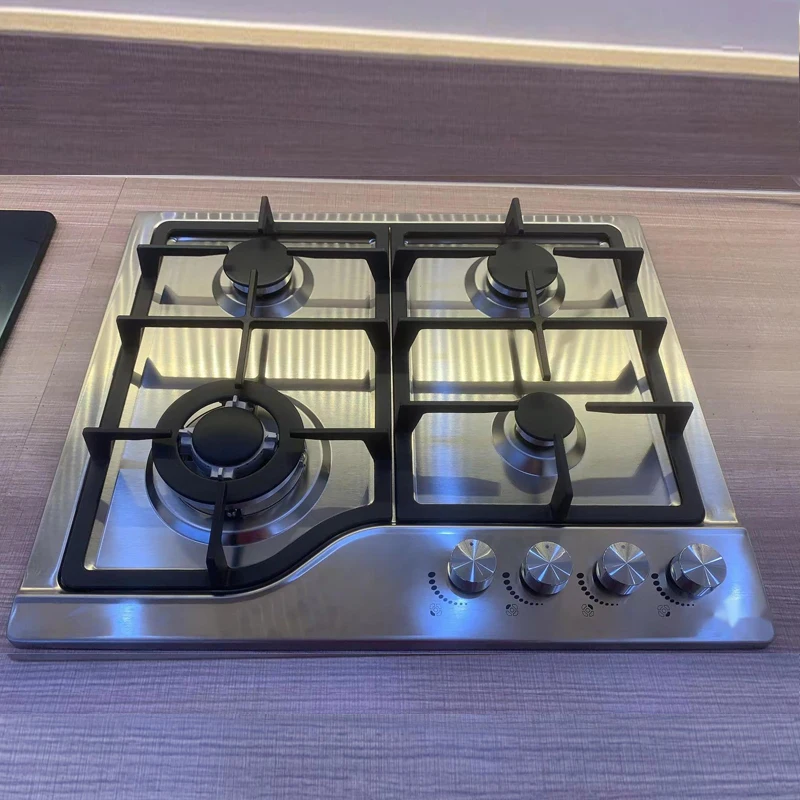 Factory OEM/ODM Built-in 4 Burners Cooker Gas Stove/Cooking Gas Cooktop Stainless Steel Hob