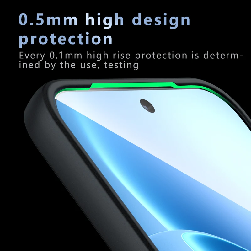 Enhanced Shockproof Anti-Fingerprint Matte Phone Case