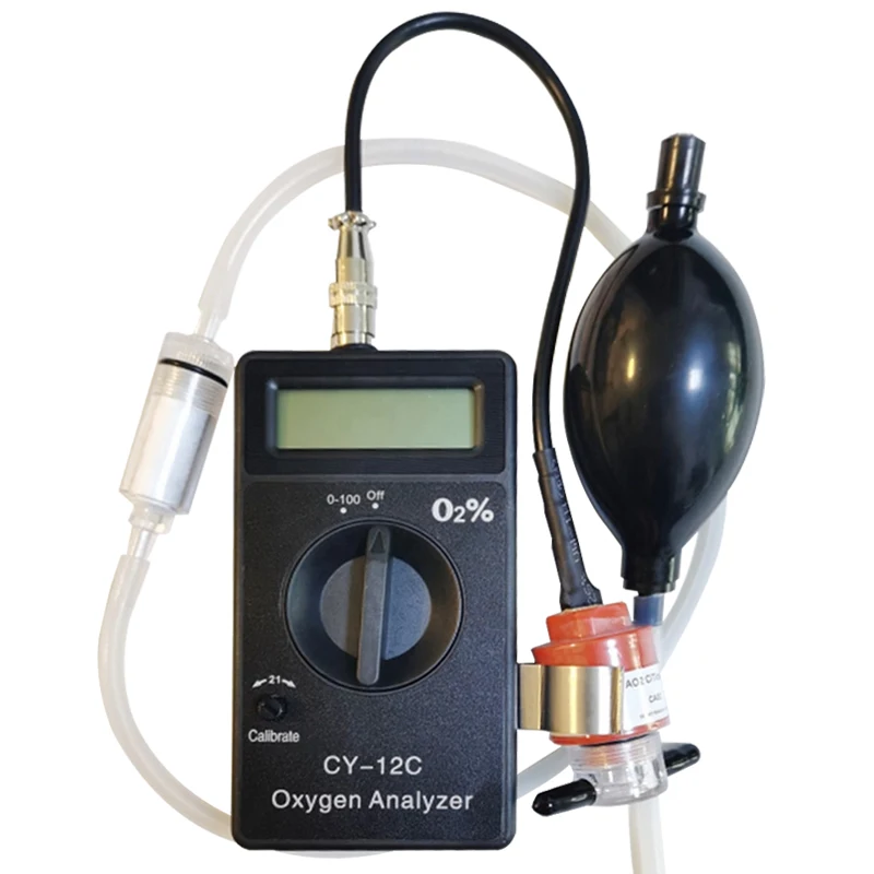 

Handheld oxygen concentration meter 100%vol O2 analyzer