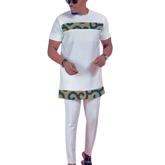 Amadi Short Sleeve Dashiki Outfit - Image 3