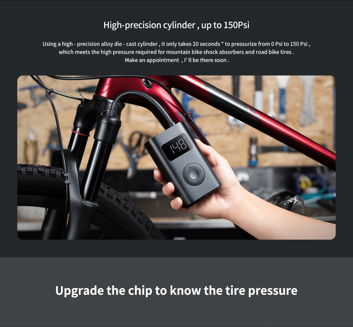 Xiaomi Portable Electric Air Compressor 1s Купить