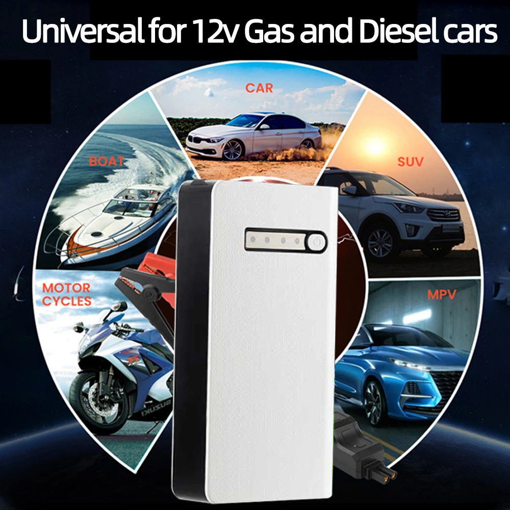 Auto Jump Starter Mini 12V Caricatore Multifunzione Dispositivo Mobile Laptop Auto Motore Batteria Di Emergenza Portatile Power Bank