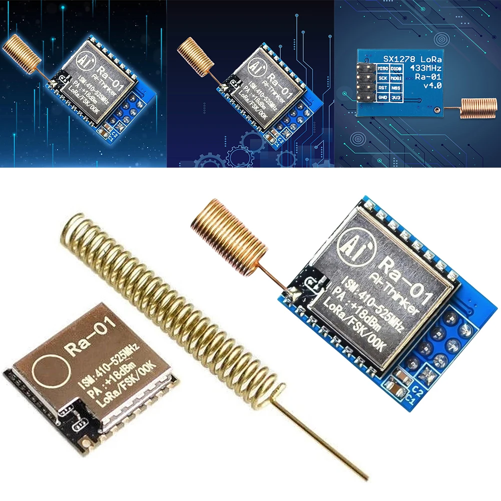 RA-01 SX1278 LORA 스프레드 스펙트럼 무선 모듈 433M 시리얼 RA-..