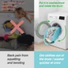 2025 Laundry Hamper Basket Laundry Grabber Portable Hot Collection Dry Foldable Dirty Clothes Basket Storage Baskets Pop Up Bags 2