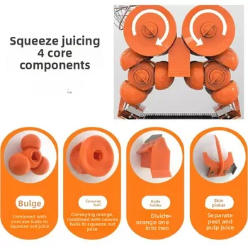 100% nuovi pezzi di ricambio per spremiagrumi elettrico 2000E-2 pezzi di ricambio per macchine per spremitura d'arancia estrattore di succo parte pelapatate