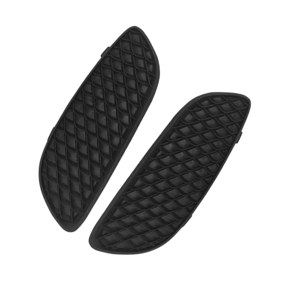 For Mercedes-Benz A-Class W176 2015 1768853622 Front Left Right Bumper Fog Light Grille Cover Trim Black Plastic
