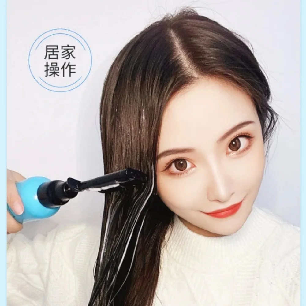 Straightening Cream Without Pulling and Hurting Hair One Comb Straightening Softener Hair Ion Perm Wash Softener
