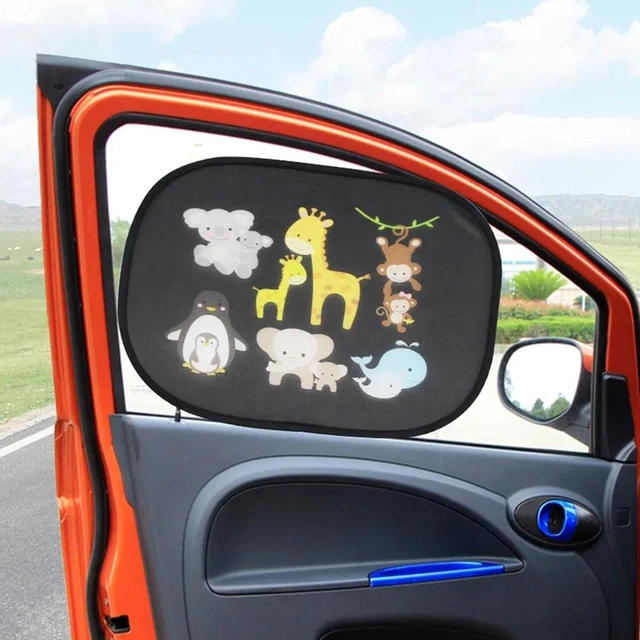 Auto Sonnenschutz, 2pcs Auto Fenster Schattierungen Dachfenster für Kinder  Baby Haustier
