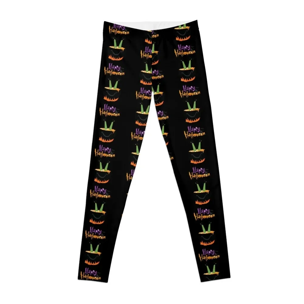 

I love halloween.Halloween Pumpkin. Happy Halloween. Leggings Sportswear woman gym high waist push up tights for Womens Leggings