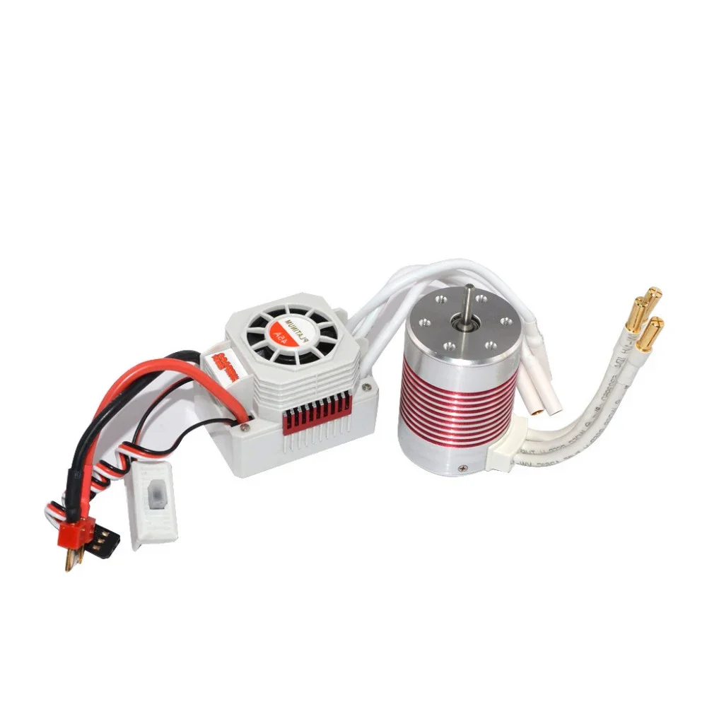 

Бесщеточный двигатель SURPASS HOBBY Platinum Waterproof 3650 4300KV 3900KV 5200KV с 60A ESC Kit для 1/10 RC Car Truck Toy