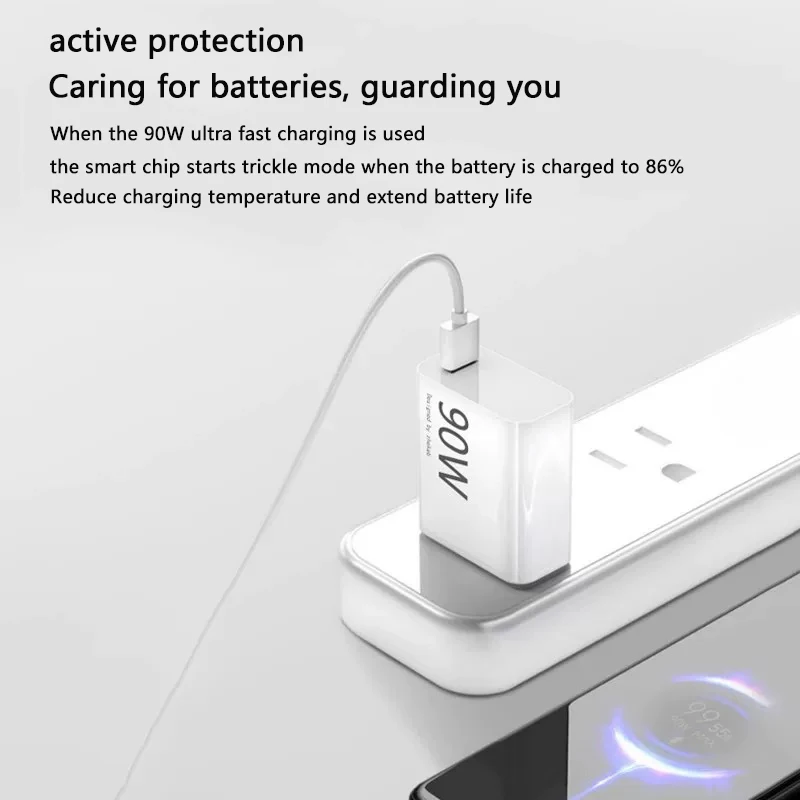 90W USB Fast Charger for Xiaomi 15 14 13 12 11 10 Ultra Redmi Note 12T 13 Pro Turbo Quick Charge Type C USB Charging Cable Best Sellers In Phones Accessories