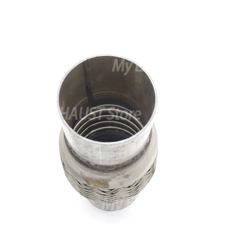 ID.57mm/2.25in ID.45mm/1.88in Exhaust Flex Pipe Stainless Steel Corrugated Flexible Joint Tube for Car Trucks