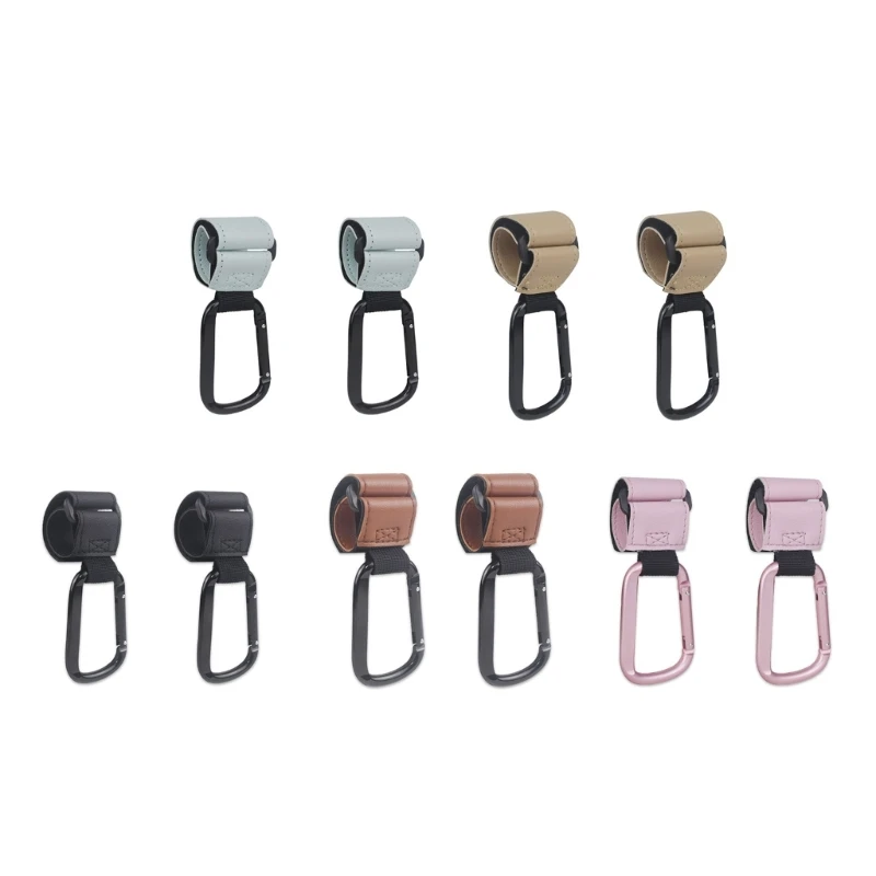 Stroller Hooks Pushchair Hook Upgrade Carabiner Pram Hook Hanging Bag Purse Universal Stroller Accessories