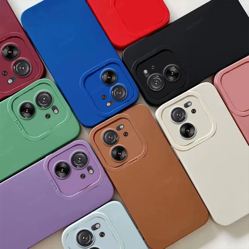 Per Xiaomi 13 T Pro Custodia Cover Xiaomi Mi 13 T 13 T Pro Capas Color Antiurto Tpu Soft Camera Protettiva Fundas Xiaomi 13 T Pro