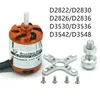 Original  D2822 D2830 D2826 D2836 Brushless Motor 2-3S 2-4S For RC Mini Multicopters Stationary Aircraft 3