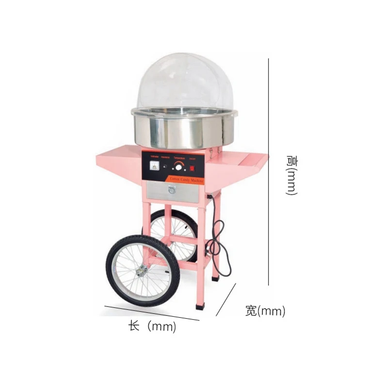 Electric Commercial Stainless Steel Candy Floss Machine Marshmallow Maker Cotton