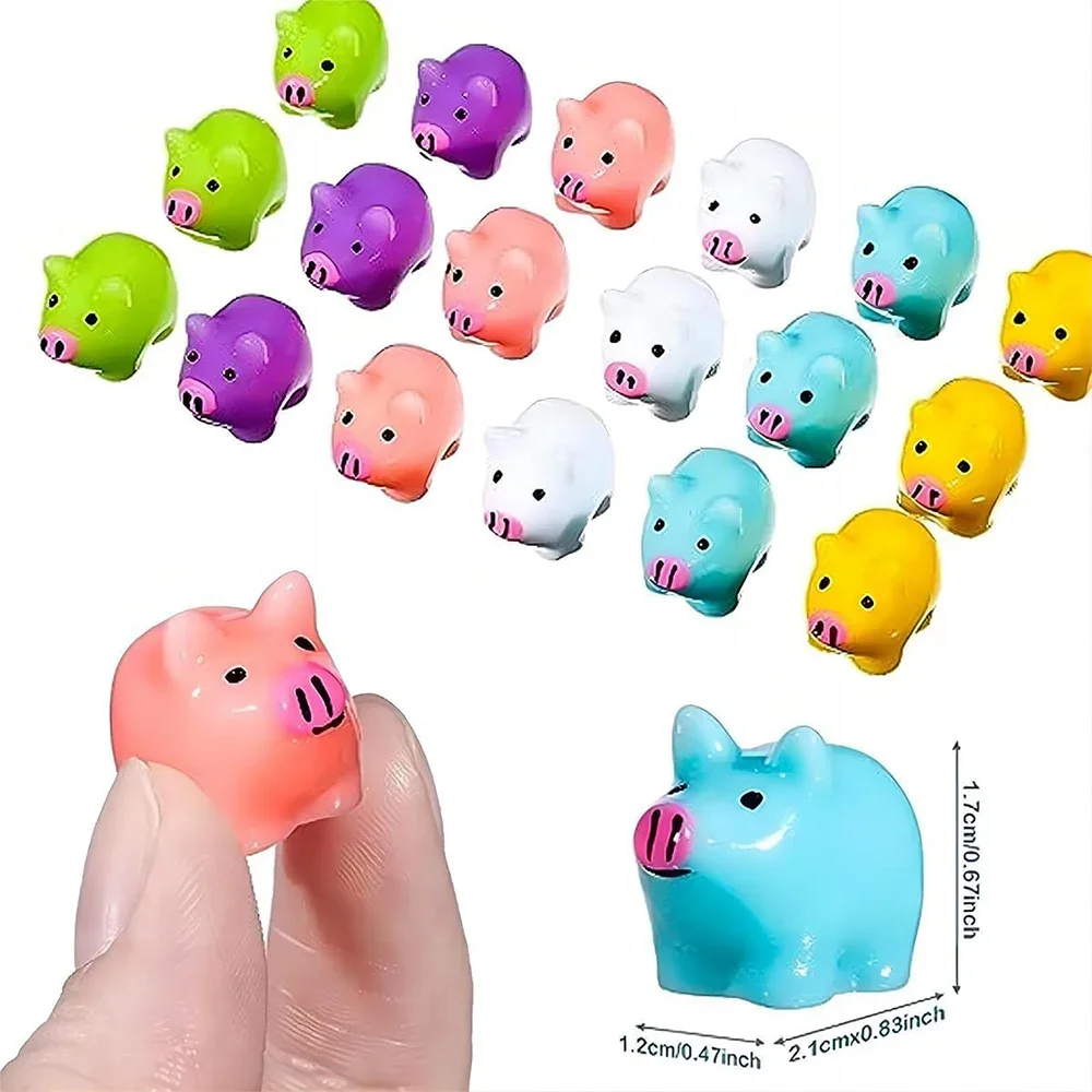 150 Pezzi 10 Colori Mini Luminose Anatre Piccola Anatra In Resina Colorate Piccole Anatre In Miniatura Anatre Piccole Mini Resin Ducks Per Acquario Giardino Paesaggio Casa Delle Bambole Decorazioni