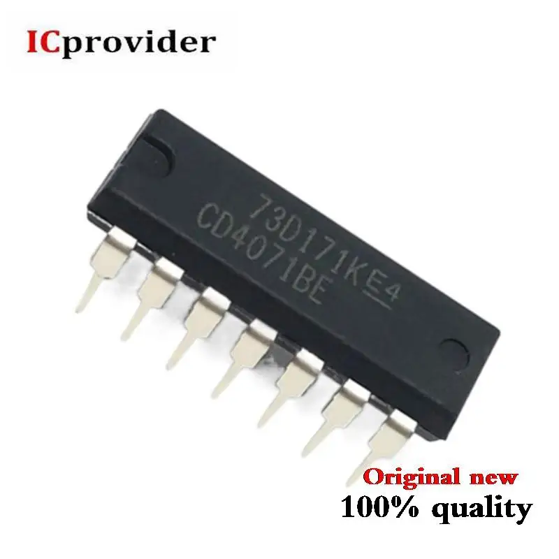 

100 шт./лот CD4071BE CD4071B CD4071 DIP-14 IC лучшее качество