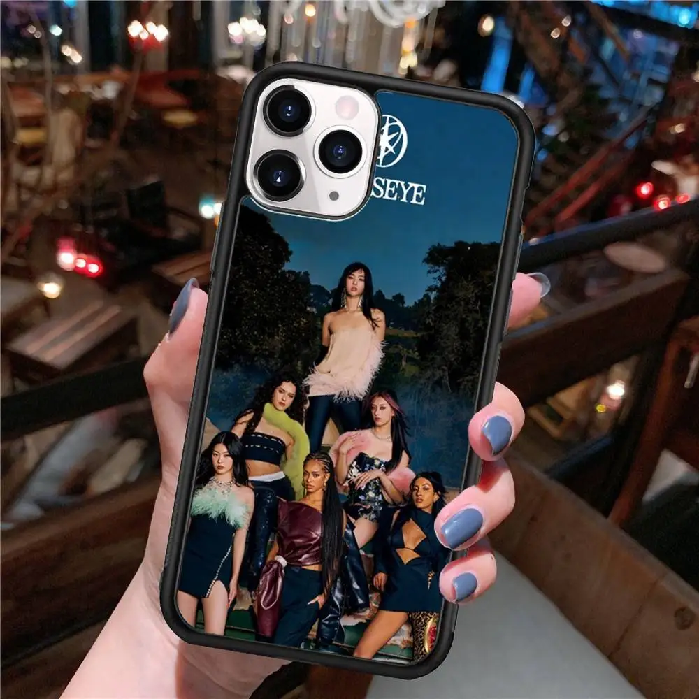 Katseye Global Pop Group Phone Case with Durable PC+TPU Back Cover