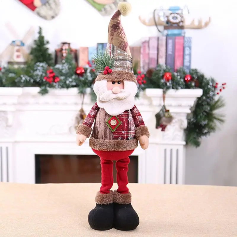 Christmas Dolls Innovative Elk Santa Snowman Decor Table Xmas Ornaments Merry Christmas Decorations New Year Gifts
