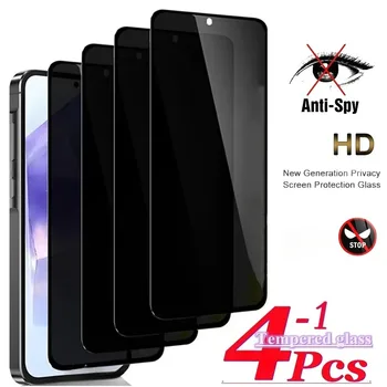1-4pcs Anti-Spy Protezione Dello Schermo Per Samsung galaxy A56 A36 A26 A16 A06 A35 A25 A15 A05 A54 A34 A24 A14 Privacy Vetro Temperato