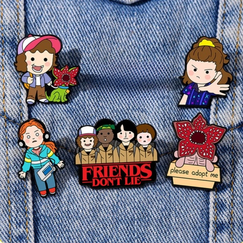 Charming King Cannibal Flower Cartoon Enamel Pin Lapel Brooch - Personalized Home Decor Accessory