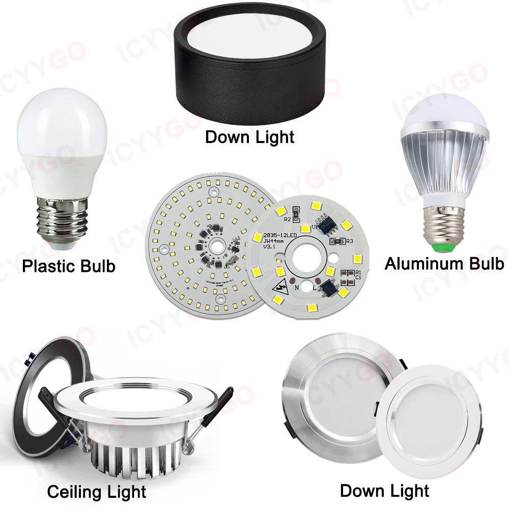 1 Piece LED Panel Light AC220V Driver-Free 15W-100W for Ceiling, led lamp,led light panel