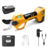Swansoft SW-8604 Cordless Electric Pruning Shears 2 Pack Backup Rechargeable 2Ah LithiumBattery 16.8V,28mm 1.1 inch Garden Tools 1