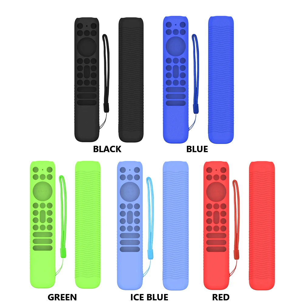 Anti Slip Remote Control Cover Case with Lanyard TV Remote Case Repalcement Parts All Inclusive for TCL RC902V FMR1 Voice