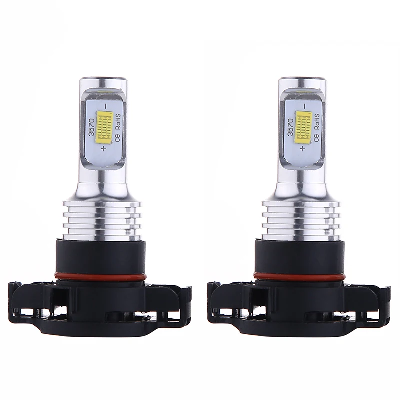 2Pcs PSX24W PSX26W P13W H8 H11 Led HB4 9006 HB3 9005 H16 Fog Lights Bulb 30000LM Car Driving Running Lamp Auto Leds Light