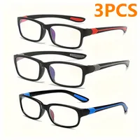 3/1 pièces lunettes de lecture de sport hommes femmes-lecteurs presbytes confortables et élégants avec lentilles en polycarbonate, vente en gros en vrac 1
