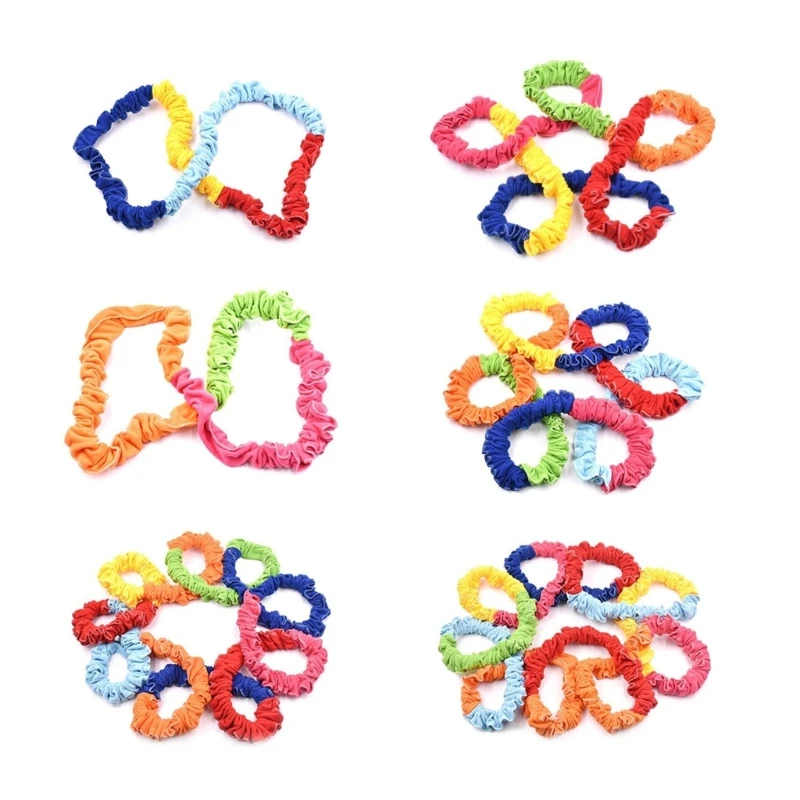 

Colorful Stretchy Rope Outdoor Game Team Cooperation Sport Elasticity Rope