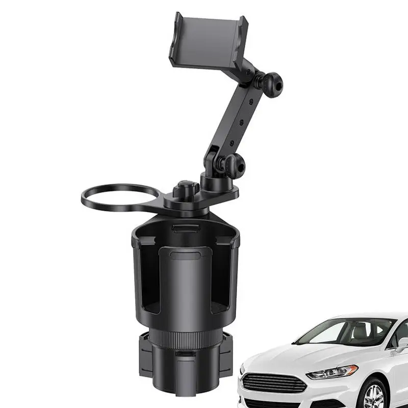 

Cell Phone Cup Holder Full Degree Rotation Elastic Clip Design Mount Flexible pure Sun Protection Stand Car cell Cup Holder