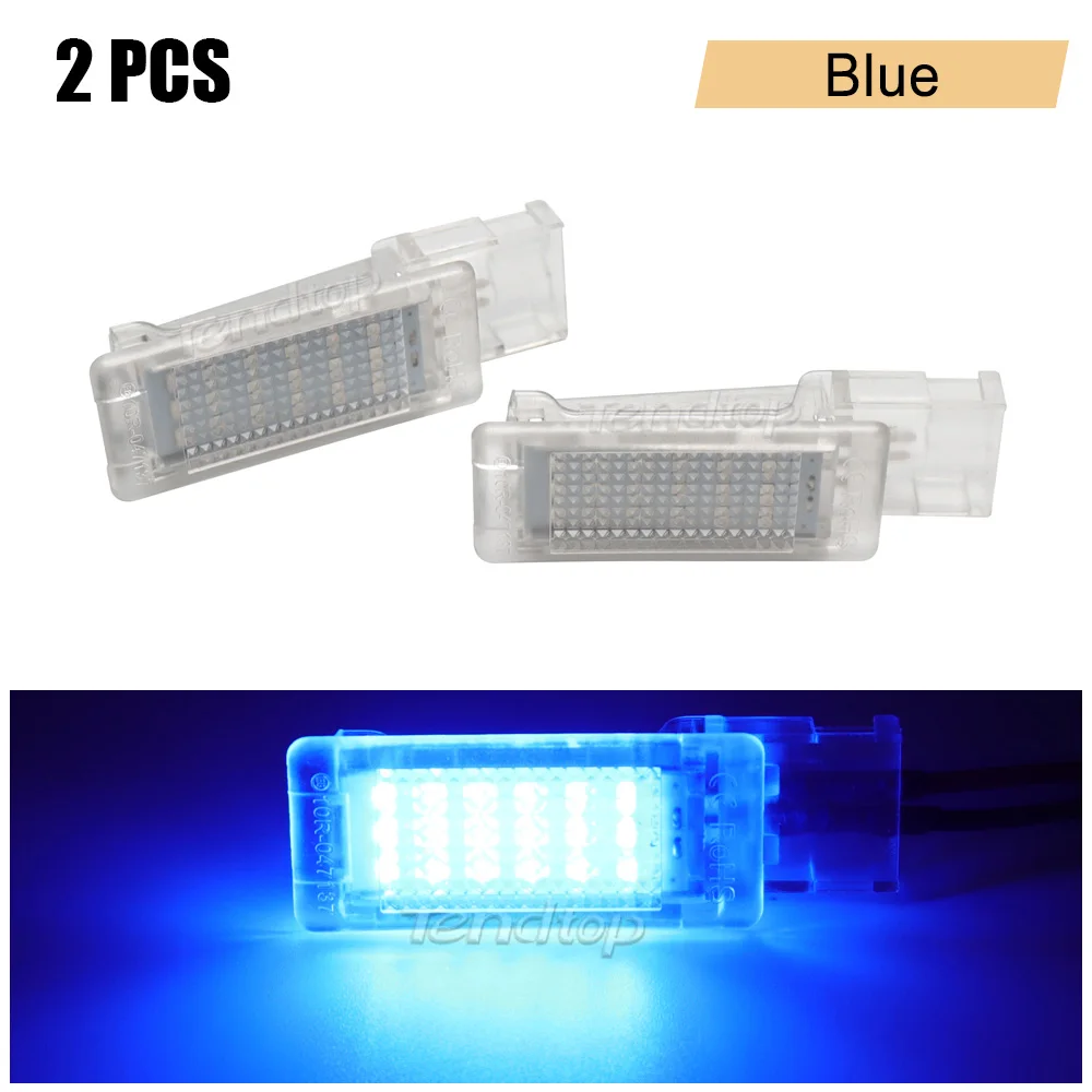 ตัวเลือกสินค้า โคมไฟ LED ตกแต่งภายในรถ 2 ชิ้น