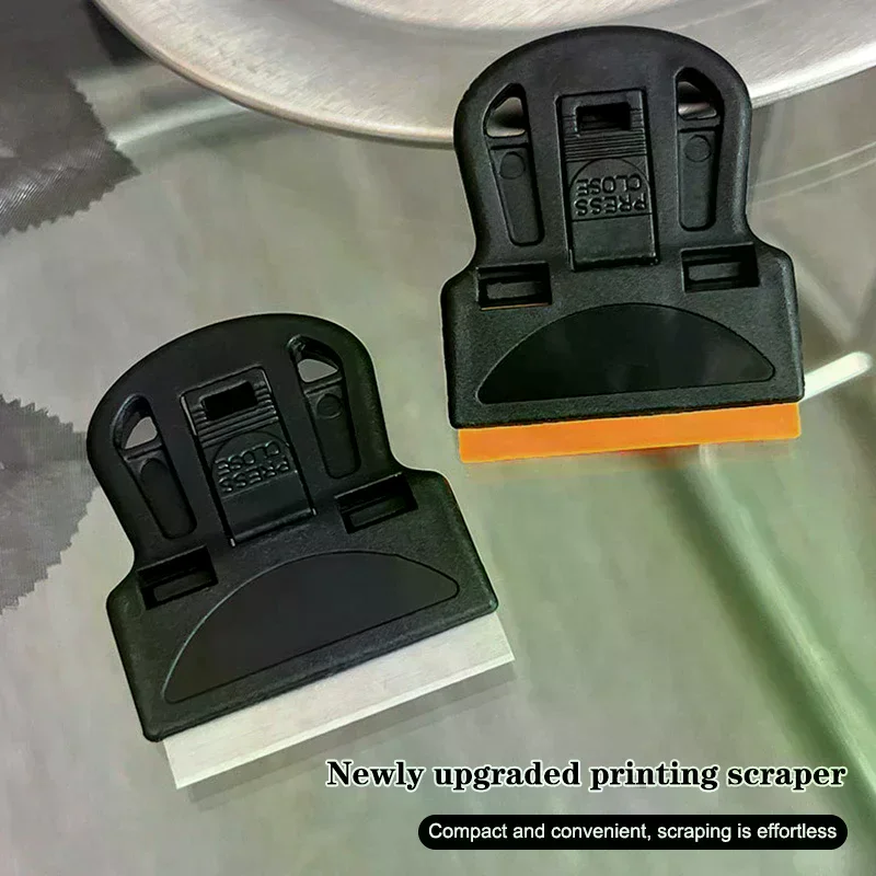 네일 아트 스크레이퍼 프렌치 매니큐어 스탬프 도구 스크레이퍼 제거 가능 클리닝 네일 스탬핑 플라워 제작 도구