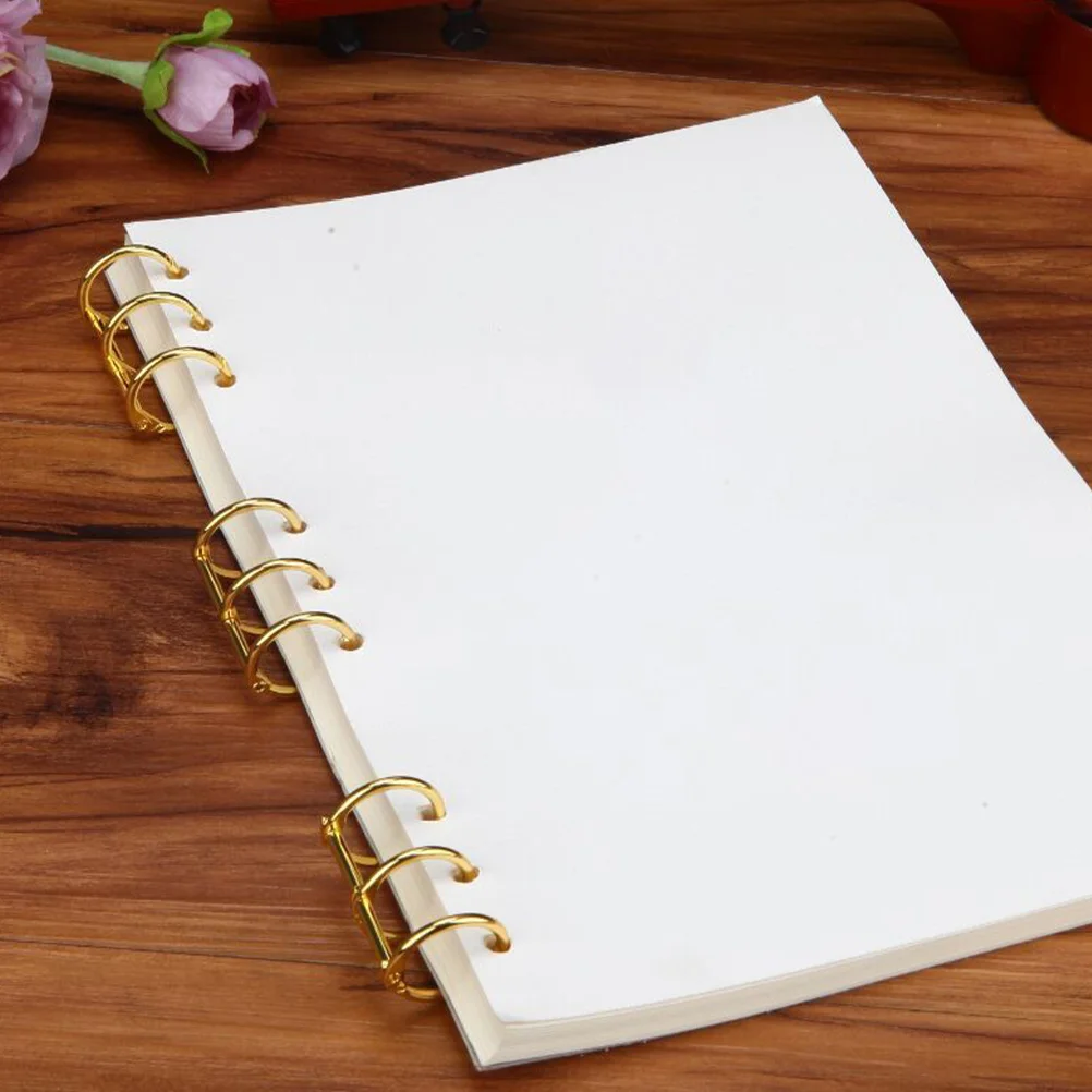Metal Loose Leaf Binder Rings 6 Pcs Office Binding Supplies DIY Book Rings