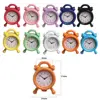 1pc 1:12 Scale Metal Alarm Clock Mini Home Decoration Dollhouse Miniature Toy Doll Kitchen Living Room Accessories 10 Colors 5