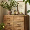 Wabi-sabi Japanese Style Nordic Wooden Fruit Tray Snack High-footed Plate Handcraft Kitchen Tool Display Plate Decor Flower Pot 6