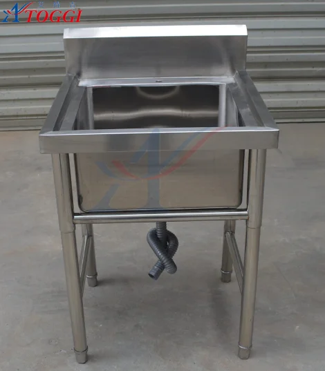 60*60*80cm Stainless Steel Single Bowl Kitchen Sink