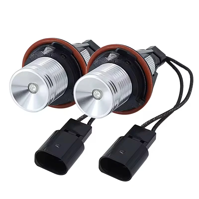 Car LED Angel Eyes Bulbs Light DRL Daytime Running Lamps for BMW E39 E53 E60 E61 E63 E64 E65 E66 E87 525i 530i Xi 545i M5 Series - 6