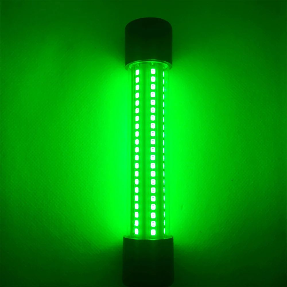 Submersible Light 12V LED Fishing Light 126Pcs 2835 SMD Waterproof Lures Fish Finder Lamp Attracting Bait Underwater Fishing Light