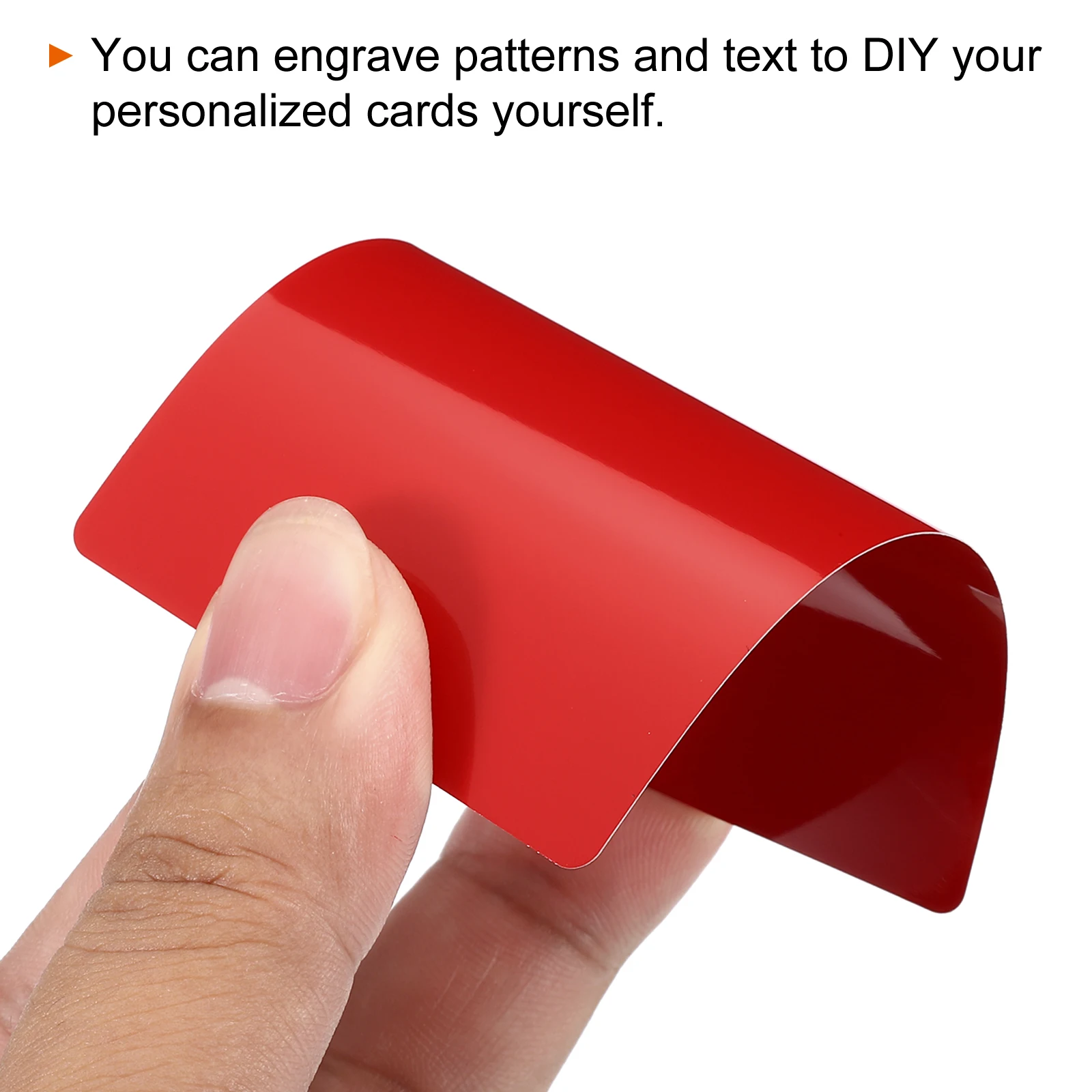 10-60Pc 금속 명함 이름 카드 여러 가지 빛깔의 알루미늄 빈 레이저 조각 카드 DIY 선물 카드 금속 시트 사무용품