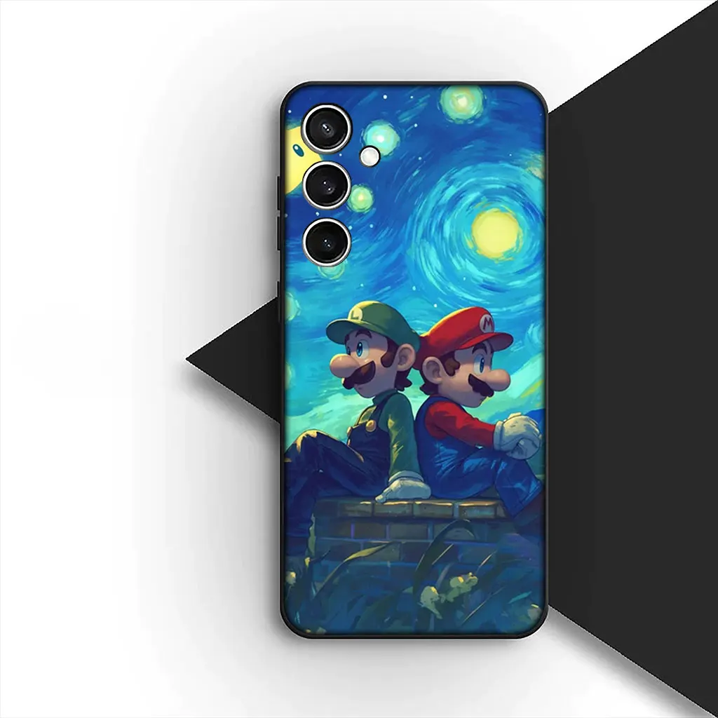 Premium Soft Phone Case with Game-Inspired Design - M-Marios-Wallpaper Edition