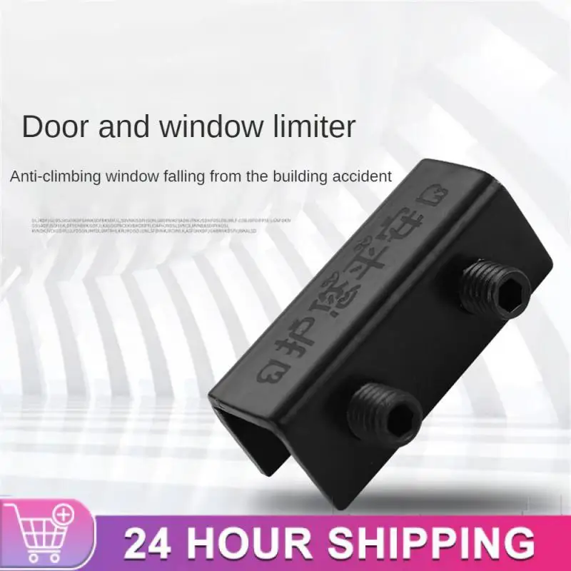 Aluminum Alloy Window Lock Stopper Sliding Window Anti-theft lock Window Sliding Door Baby Kids Child Safety Doors Lock