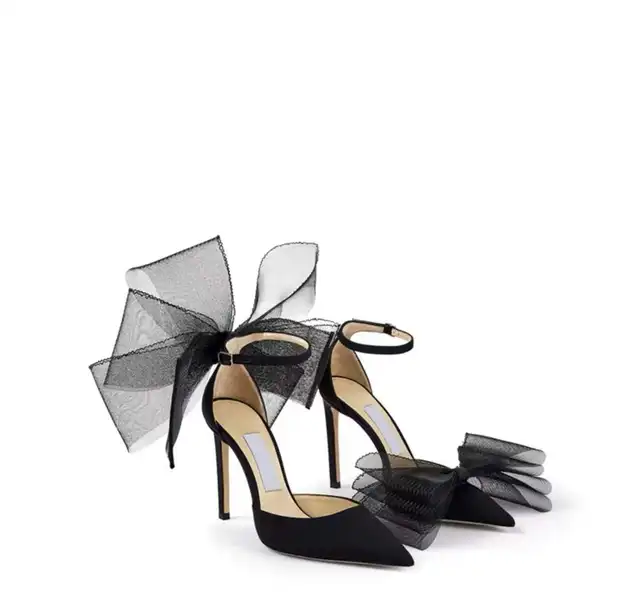 White Heels Bow Front | White Heels Bow Back | White Shoes Bows Heels -  Fashion Sandals - Aliexpress
