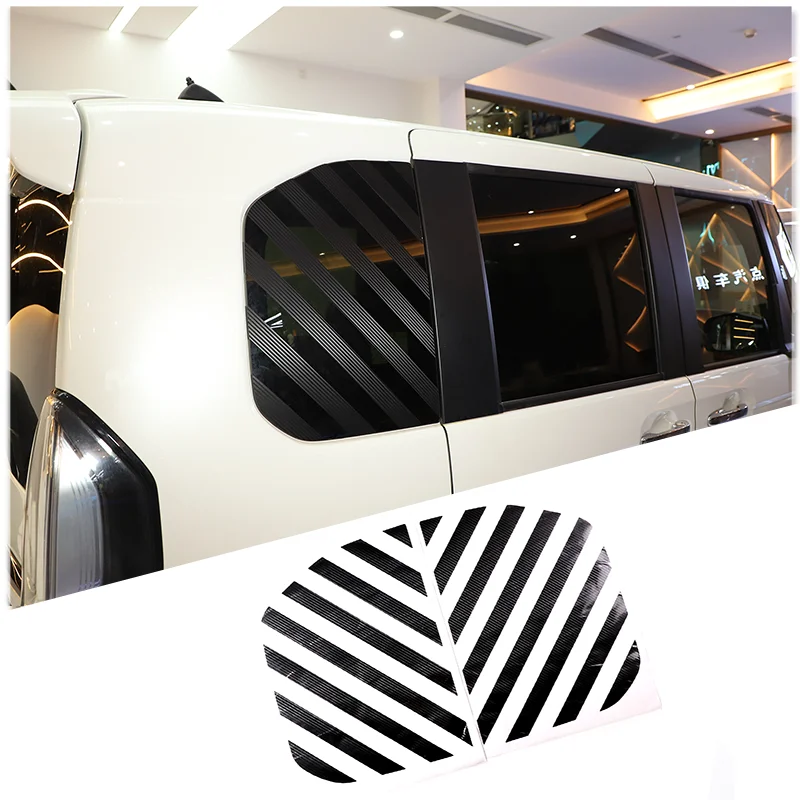 

For Honda N-BOX JF3 JF4 2017 2018 2019 2020 2021 PVC film Car Rear Side Window Glass Decal Stickers Car Accessorie