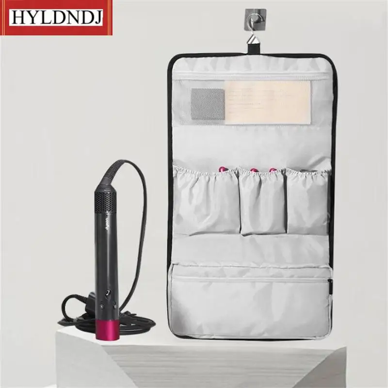 Borsa Portaoggetti Pieghevole Da Viaggio Per Bagno Borsa Portaoggetti Per Dyson Porta Asciugacapelli Portatile Da Viaggio Con Gancio Organizzatore Per